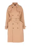 Apc Mantel A.p.c. Damen Farbe Beige In Beige