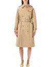 Apc A.p.c. Greta Trench Coat In Neutral