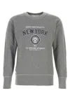 Apc X Marc Jacobs The Shrunken Ny Crew-neck Sweatshirt In Gray