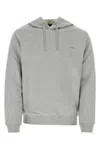 Apc A.p.c. Grey Cotton Sweatshirt In Grey