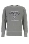 Apc X Marc Jacobs The Shrunken Ny Crew-neck Sweatshirt In Gray