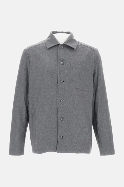 APC GREY SOLID SHIRT