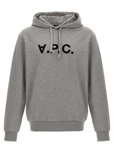APC GREY VPC LOGO HOODIE