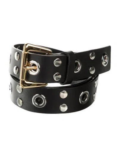 Pre-owned Apc Grommet Leather Belt In Multi