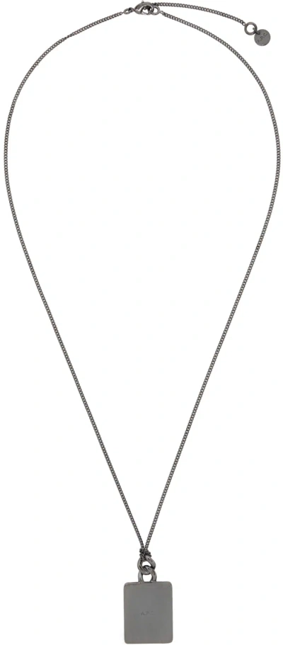 Apc Darwin Necklace In Silver