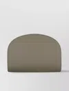 Apc A.p.c. 'demi Lune' Green Leather Crossbody Bag