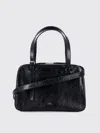 Apc A.p.c. A.p.c. Virginie Patent Leather Bag In Black