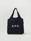Apc A.p.c. Small Ninon Denim Tote Bags