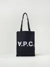 Apc Handbag A. P.c. Woman Color Blue In Blue