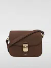 Apc A.p.c. Grace Small Shoulder Bag In Brown