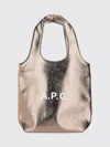 Apc Handbag A. P.c. Woman Color Silver In Silver