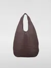 Apc A.p.c. Le Neige Shopper Bag - Leather - Brown In Burgundy