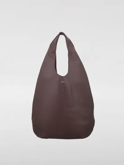 Apc Handbag A. P.c. Woman Color Wine In Burgundy