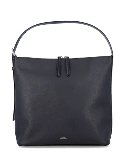 Apc A.p.c. Handbag In Black