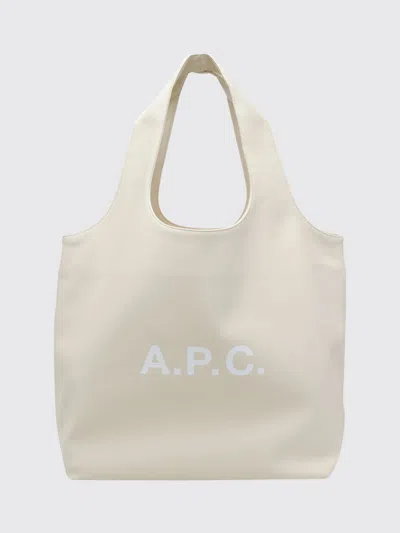 Apc Tote Bag A. P.c. Woman Color Beige In Neutral