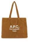 Apc Corduroy Diane Shopping Bag With Dual Handles