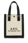 Apc Two-tone Canvas And Leather Camille 2.0 Mini Handbag