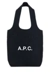 Apc A.p.c. Denim Small Ninon Shopping Bag