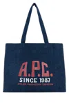 Apc A.p.c. Shoulder Bags In Blue