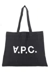 Apc Navy Daniela Shopping Tote In Blue