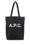Apc Axelle Denim Tote Bag In Blue