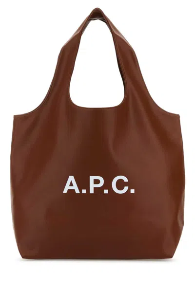 Apc A.p.c. Handbags. In Brown