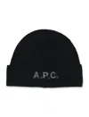 Apc A.p.c. Berretto In Lana Con Logo
