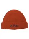 A.p.c. Harry Beanie In Orange