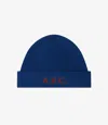 Apc A.p.c. Bonnet Harry In Dark Blue