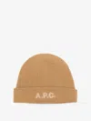 Apc Harry Virgin Wool Hat In Sand