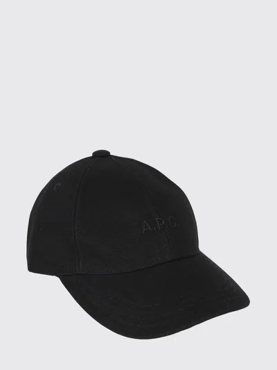 Apc Hat Men A.p.c. In Black