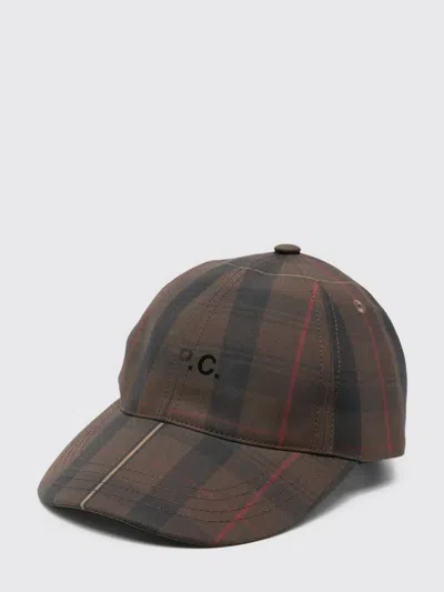 Apc Hat Men A.p.c. In Brown