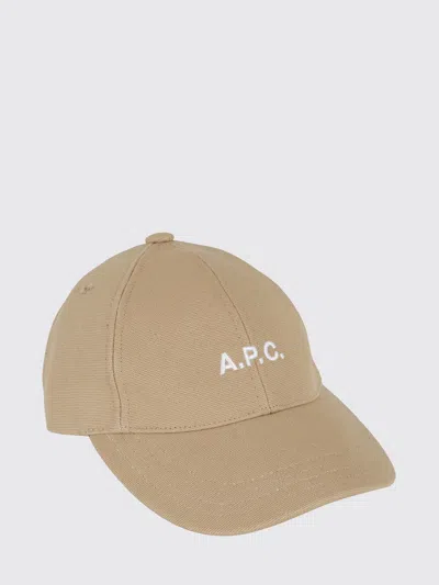 Apc Hat Men A.p.c. In Brown