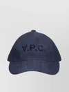 Apc Hat With Curved Brim For Casual Look