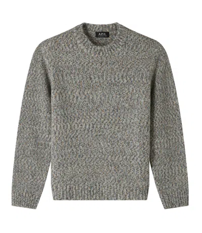 Apc Heather Blue Gray