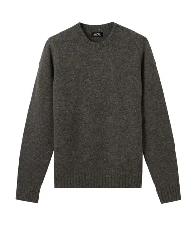 Apc Heather Khaki In Gray