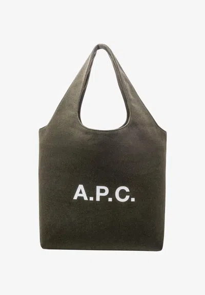 Apc Heather Khaki In Gray