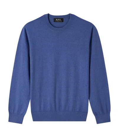 Apc Heather Steel Blue Pic