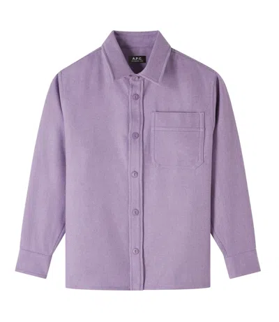 Apc Heather Violet Piq