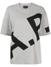 Apc A.p.c. Heathered Grey Cotton T-shirts And Polos In Gray