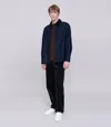 Apc Heathered Navy Blue In Gold