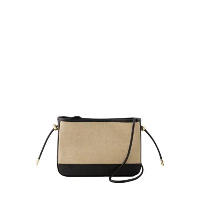 APC A.P.C. HELENE SHOULDER BAG - CANVAS - BLACK
