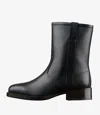 Apc Heloise Ankle Boots 37 Black In Black