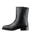 Apc Heloise Ankle Boots In Lzz - Black