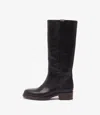 Apc Héloïse Camargue Boots Eu35-w5 Black In Black