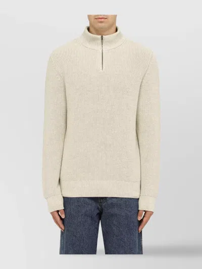 APC HIGH NECK COTTON TURTLENECK SWEATER