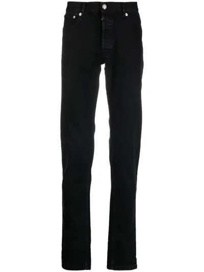 Apc High-rise Skinny Jeans In Schwarz
