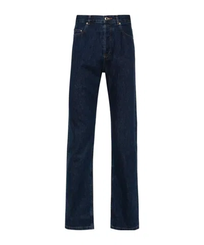 APC HIGH-RISE STRAIGHT-LEG JEANS