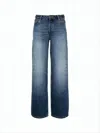 Apc High-waisted Medium-wash Denim Pants In Blue