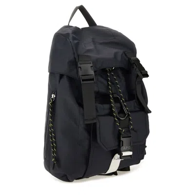 Apc A.p.c. Hiking Backpack In Blue